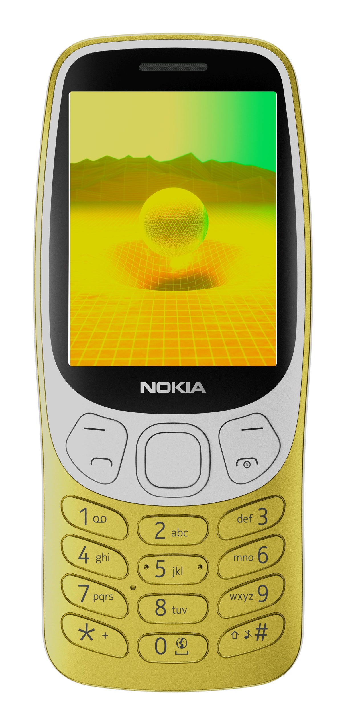 EAN 6438409095725 - HMD Nokia 3210 (2024) 6,1 cm (2.4") 89 g Oro Característica del teléfono imagen 1