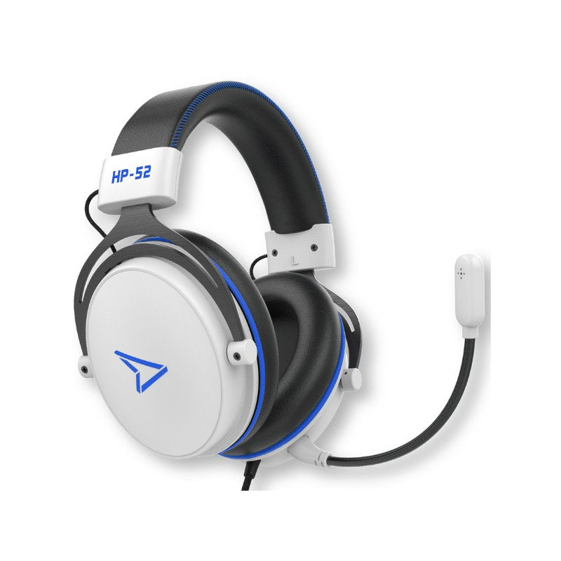 Auriculares Steelplay Hp52 Alámbrico Juego Negro, Blanco