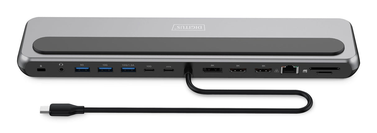 EAN 4016032502098 - Digitus DA-70919 base para portátil y replicador de puertos Alámbrico USB 3.2 Gen 2 (3.1 Gen 2) Type-C Ne imagen 2