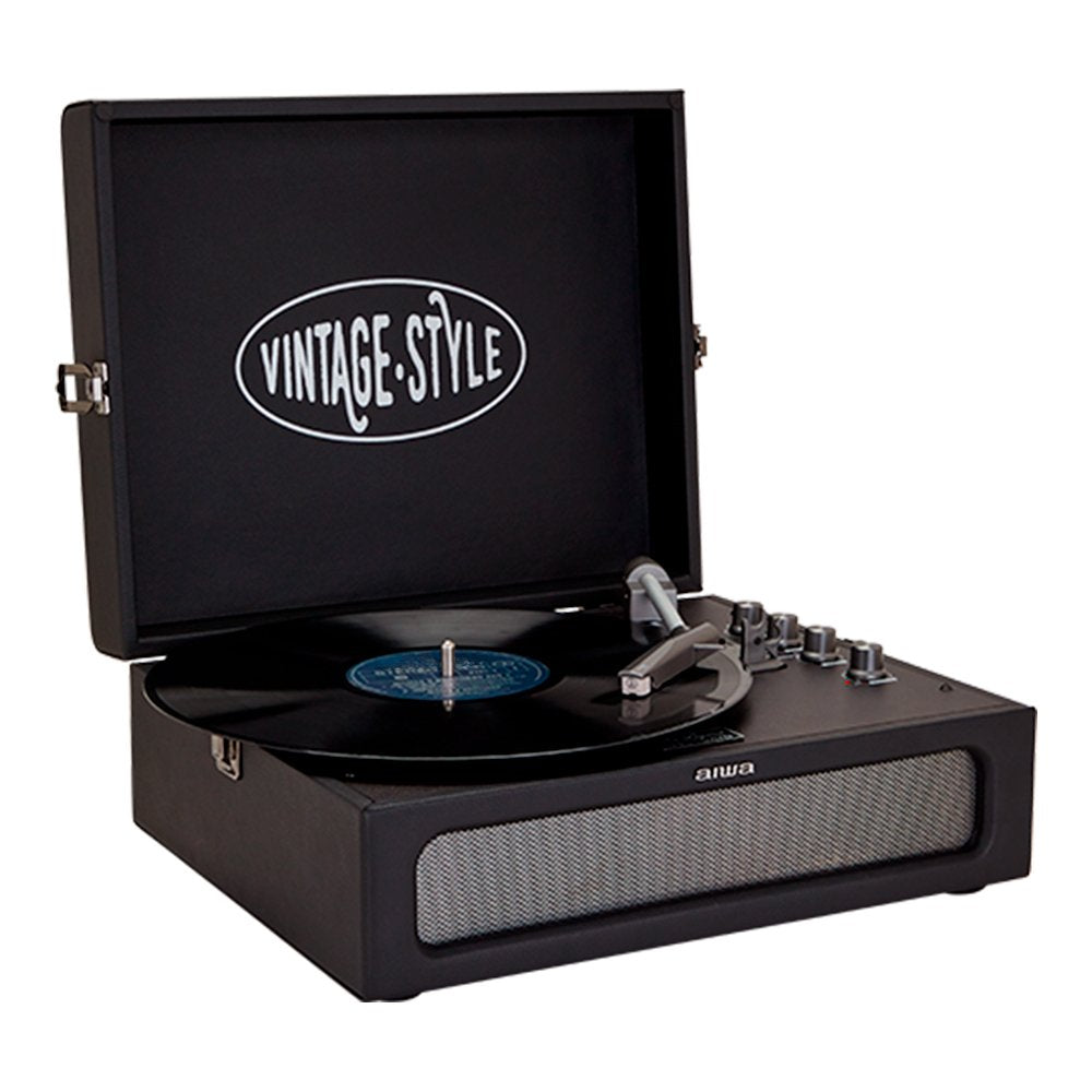 Tocadiscos Aiwa Vpx-1971bk Bluetooth Conversor A Mp3