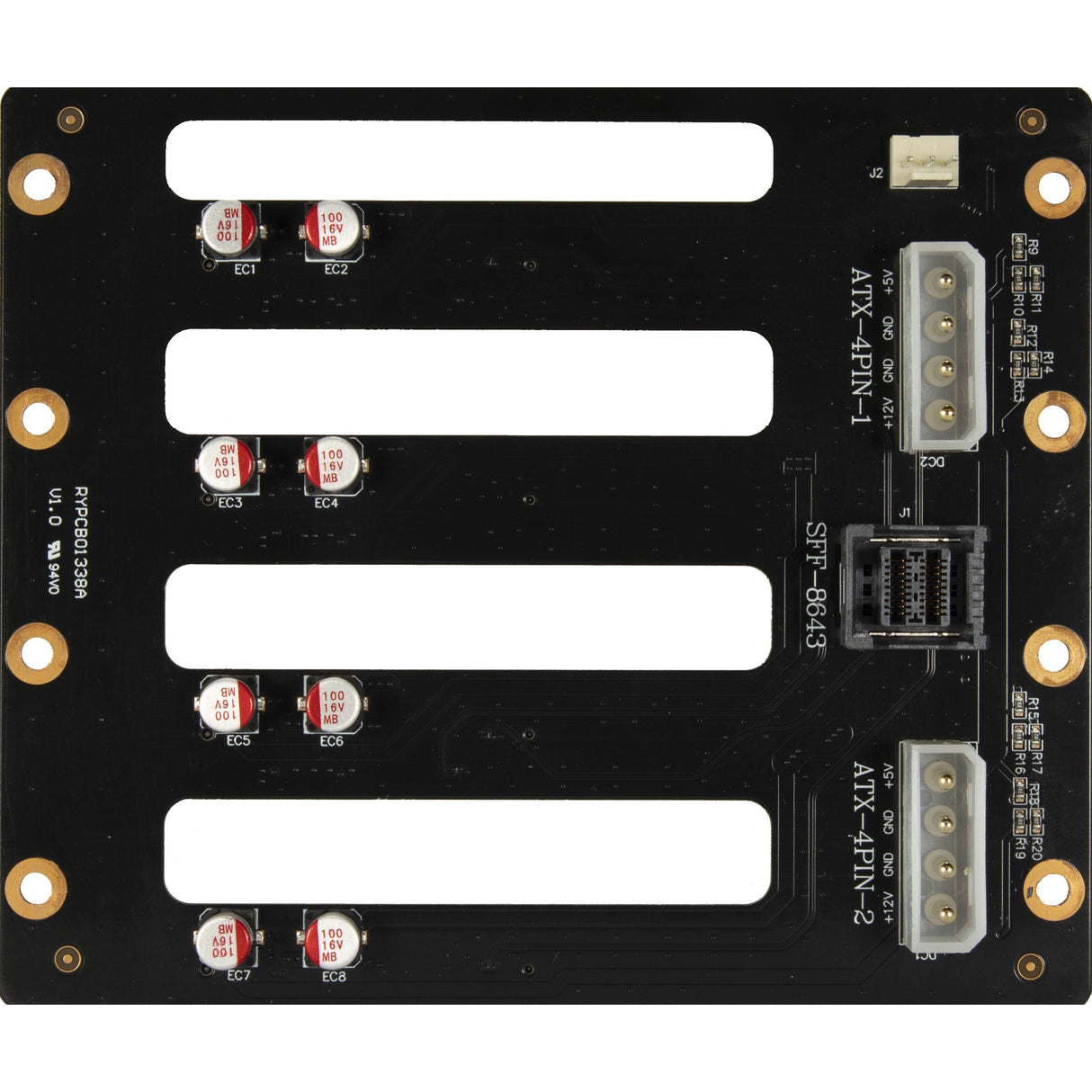 EAN 4260455648875 - Inter-Tech NAS-8 Caja de disco duro (HDD) Negro 2.5/3.5" imagen 9