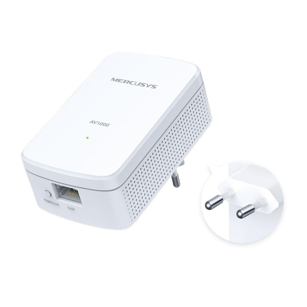 EAN 6935364072681 - Mercusys MP500 KIT adaptador de red PowerLine 1000 Mbit/s Ethernet Blanco 2 pieza(s) imagen 2