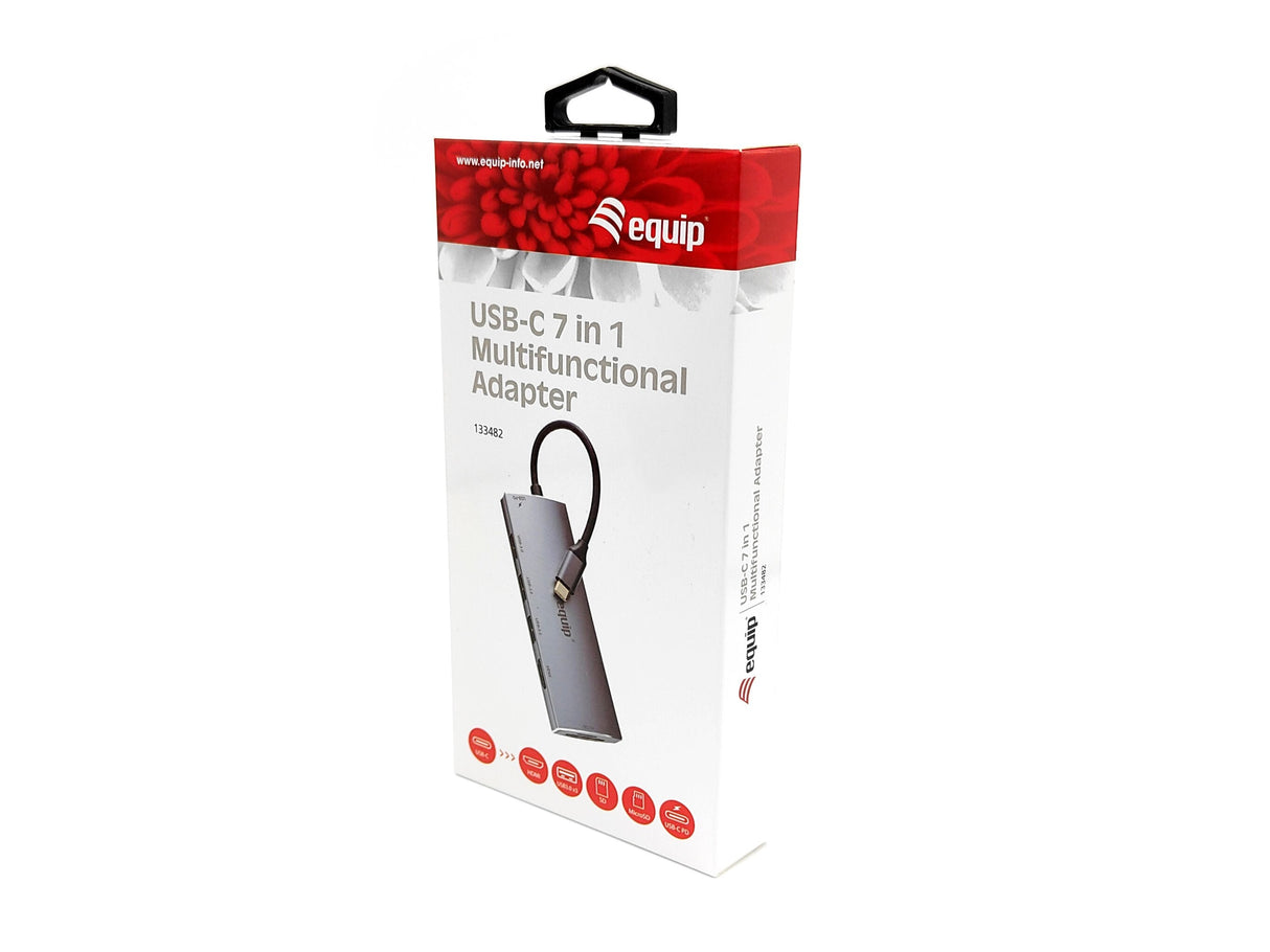 EAN 4015867225608 - Equip 133482 base para portátil y replicador de puertos USB 3.2 Gen 1 (3.1 Gen 1) Type-C Plata imagen 5
