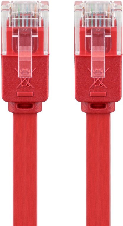 Goobay U/Utp Patchcord Cat6. Cca. Red. 2.0m
