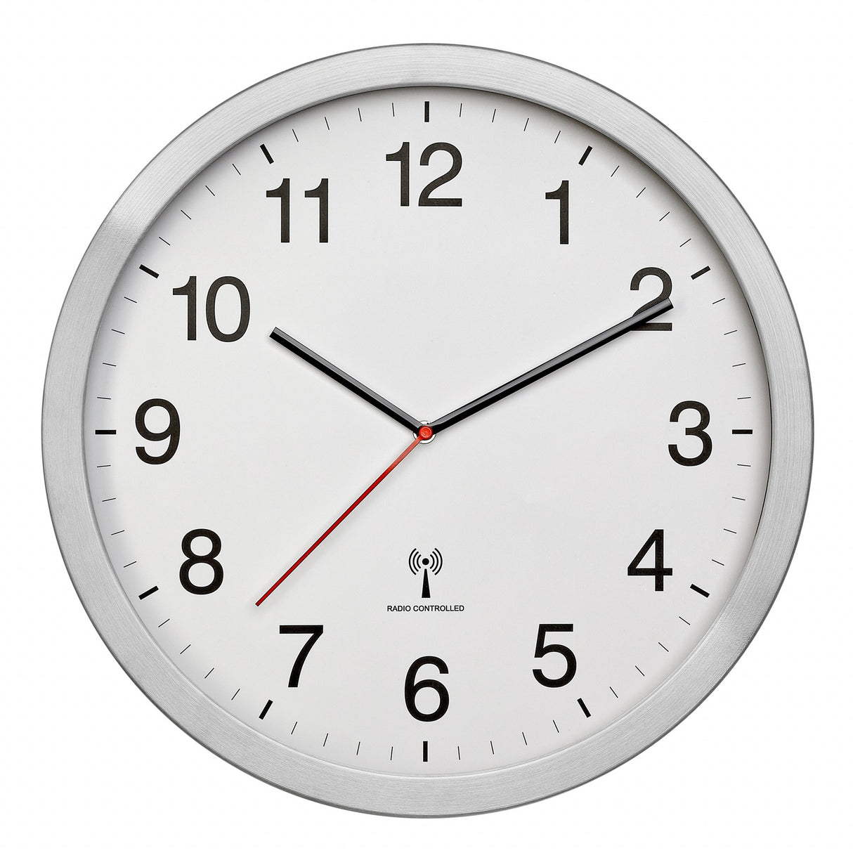 EAN 4009816038074 - TFA-Dostmann 60.3545.02 reloj de mesa o pared Reloj analógico Alrededor Aluminio, Blanco imagen 1