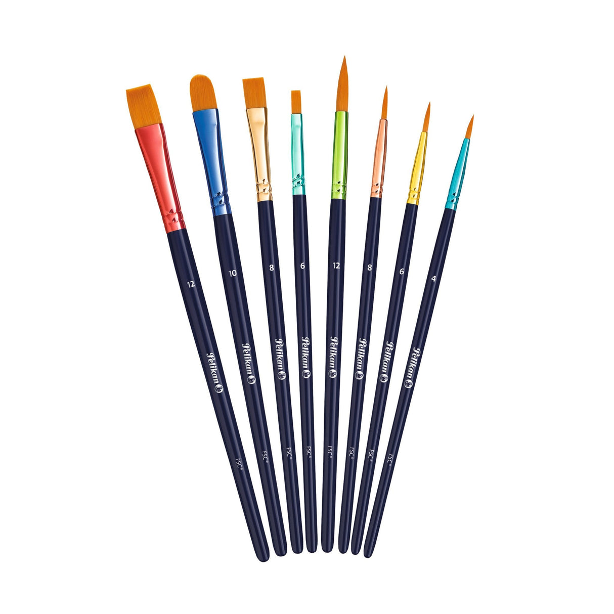 EAN 4012700701183 - Pelikan 701181 pincel para bellas artes 8 pieza(s) imagen 4