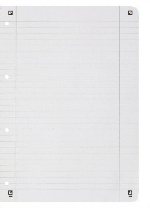 Oxford Collegeblock A4+ L.27 Aqua 80 Blatt