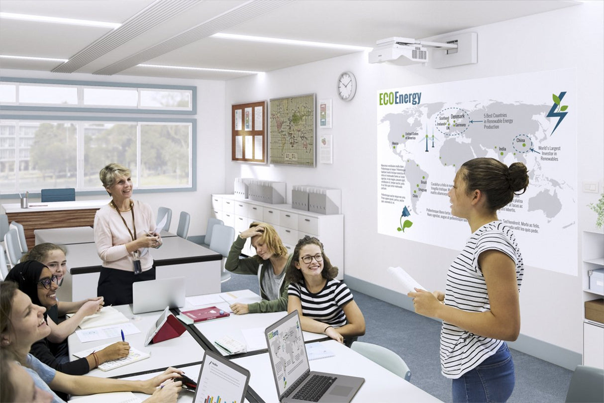 Epson Eb-760wi Videoproyector 4100 Lúmenes Ansi 3lcd Wxga (1280x800) Blanco