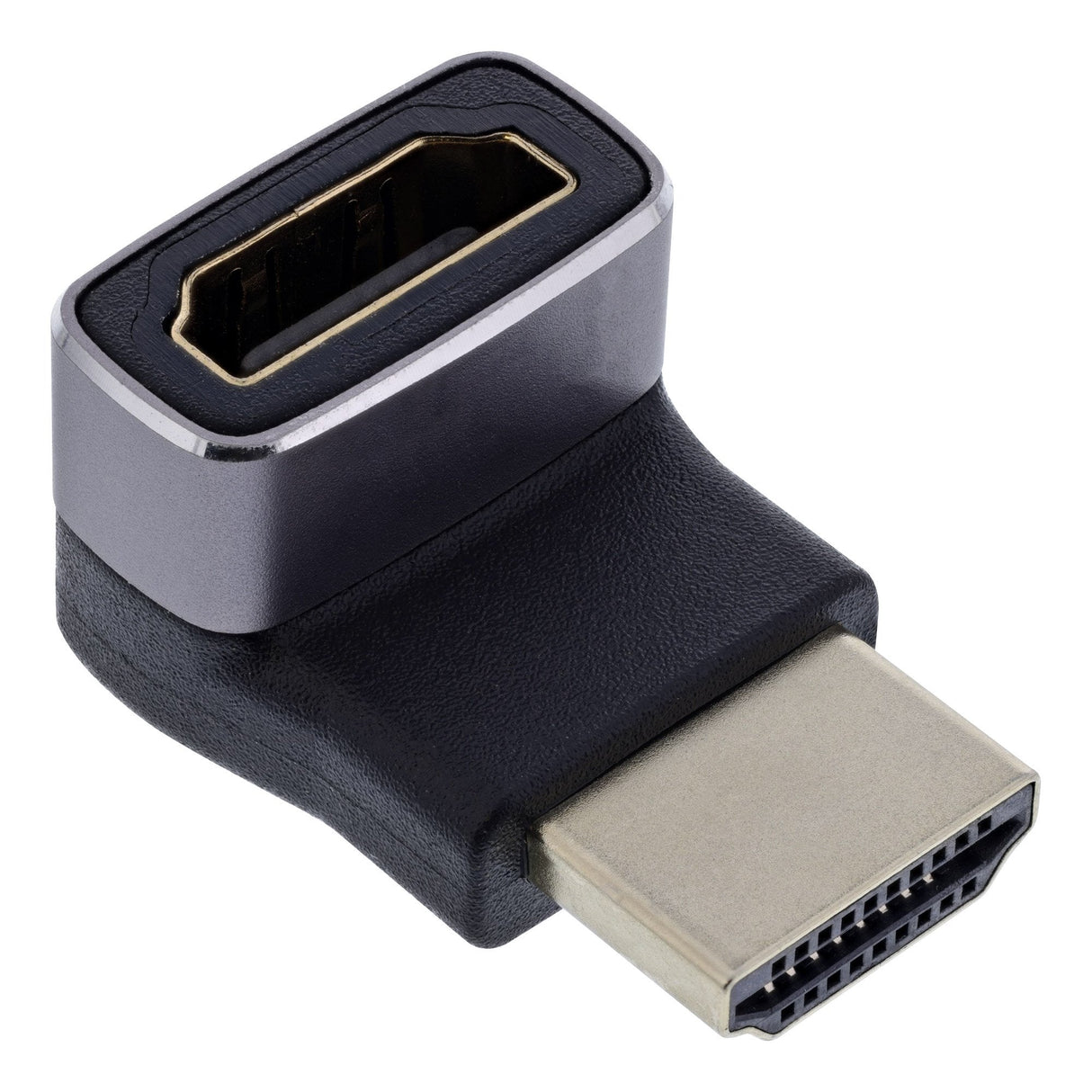 Inline® Hdmi Adapter, Hdmi A Plug / Socket, 90° Up, 8k Uhd