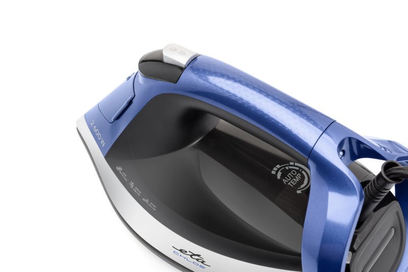 Plancha Eta Chloe 2276 90000 Vapor-Seco Suela De Cerámica 2500 W Azul, Plata