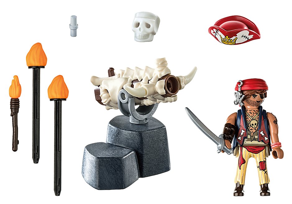 Playmobil 71421 Pirates Cannon Master