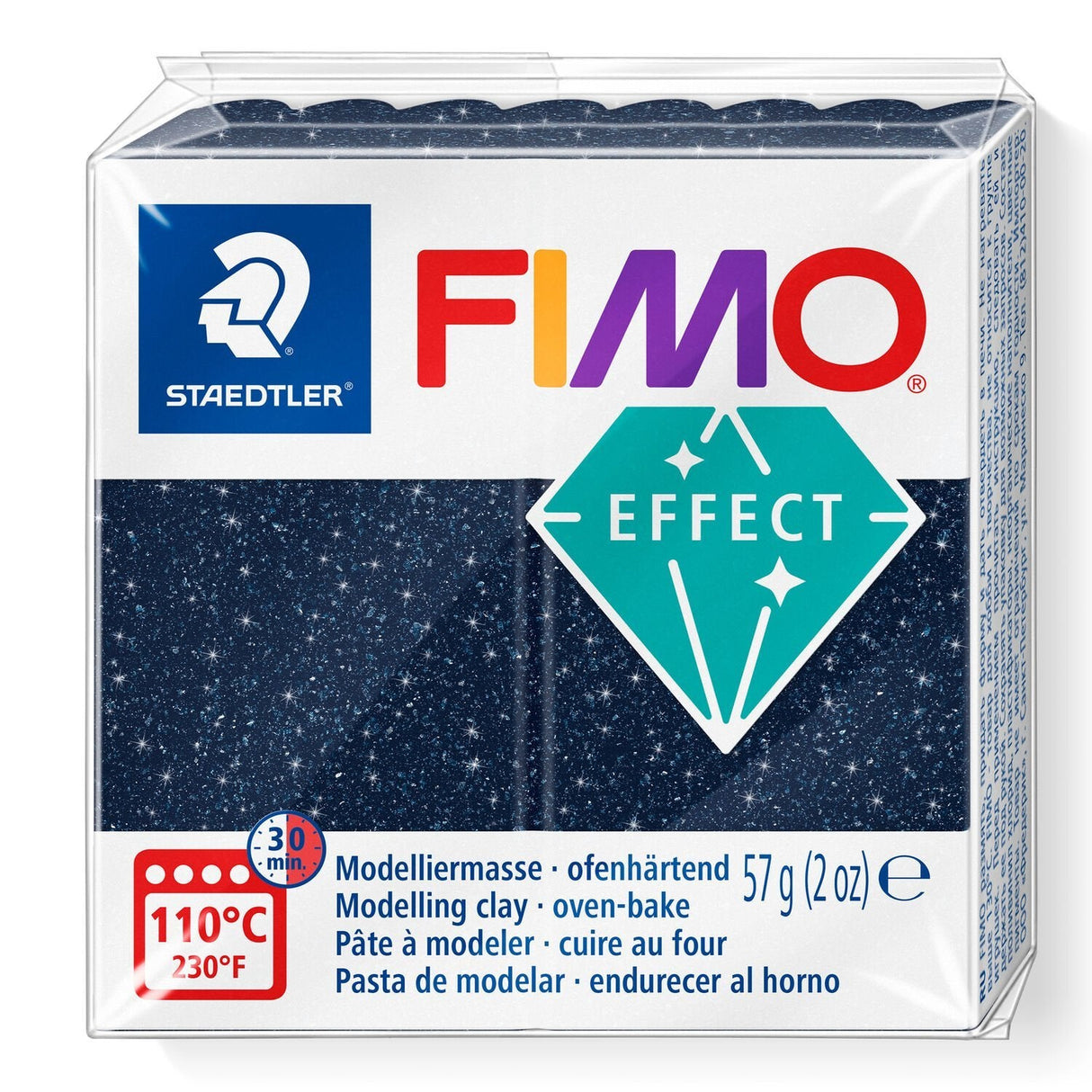 Fimo Mod.Masse Effect 57g Galaxy Azul