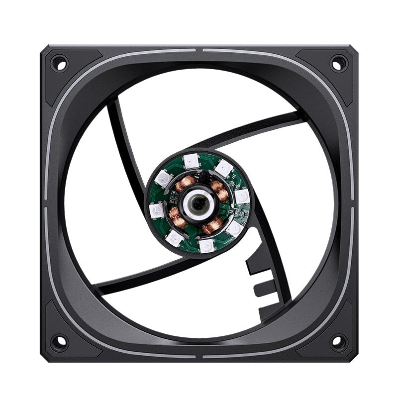 Jonsbo Fr-505br Ventilador 12 Cm Negro, Blanco 1 Pieza(S)