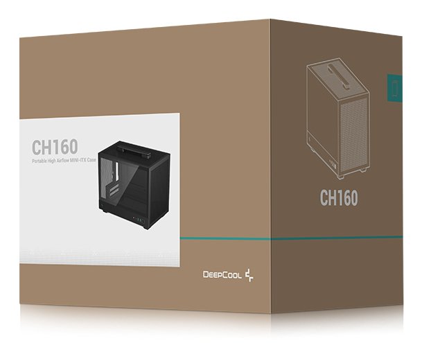 EAN 6933412774457 - DeepCool CH160 Small Form Factor (SFF) Negro imagen 12