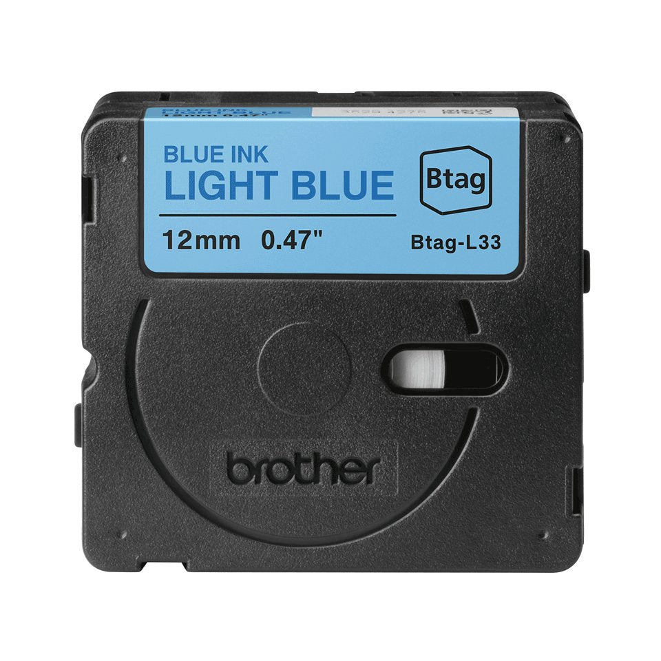 EAN 4977766836234 - Brother BTAG-L33 cinta para impresora de etiquetas Azul sobre azul claro imagen 3