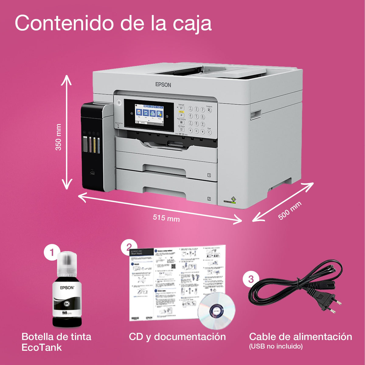 EAN 8715946690360 - Epson EcoTank ET-M16680 Inyección de tinta A3 4800 x 1200 DPI Wifi imagen 13
