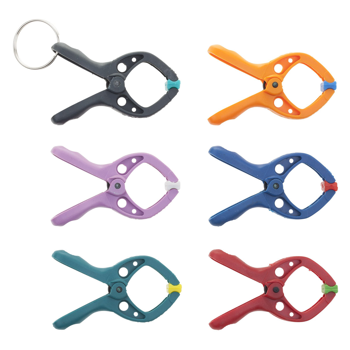 EAN 4006885342002 - wolfcraft GmbH 3420000 abrazadera Abrazadera de resorte 2 cm Multicolor imagen 1