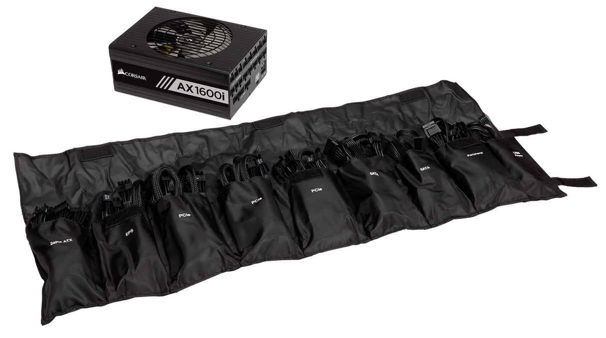 EAN 0843591050319 - Corsair AX Series AX1600i unidad de fuente de alimentación 1600 W ATX Negro imagen 10