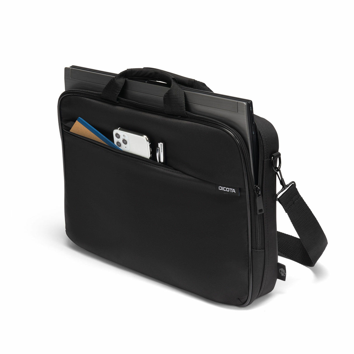 EAN 7640239421776 - DICOTA D32093-RPET maletines para portátil 35,8 cm (14.1") Maletín Negro imagen 3
