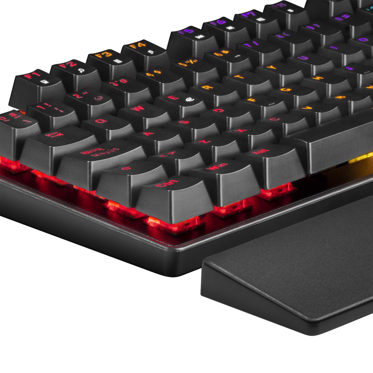 EAN 4718009158542 - Mars Gaming MKXTKLBPT teclado Juego USB QWERTY Negro imagen 9