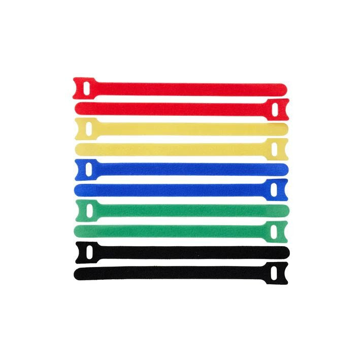 EAN 5715063184639 - Lanview LVT-CABLESTRAPS2012-10MULTI presilla Bridas adherentes para cables Polipropileno (PP) Multicolor imagen 1