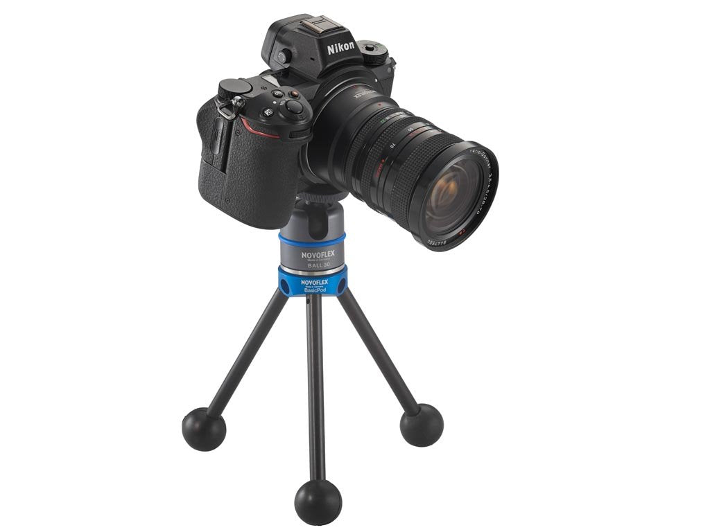EAN 4030432841014 - Novoflex BasicPod Mini tripode Digitales / cámaras de película 3 pata(s) Negro, Azul imagen 6