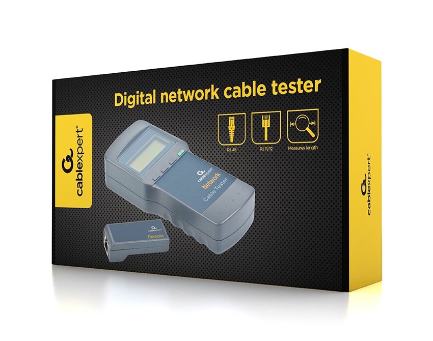 EAN 8716309065689 - Cablexpert NCT-3 comprobador de cables de red Gris imagen 2