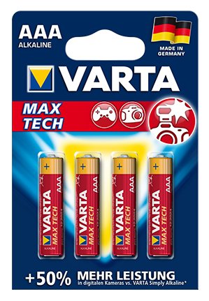 Varta Batterie Longlife Max Power (Max Tech) Aaa Micro 4st.