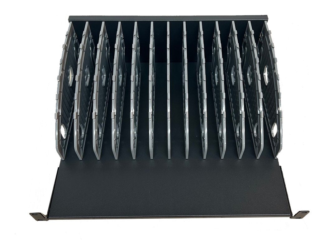 Estante Ewent Con 12 Ranuras De Carga Para Portatilés 483x360x190mm