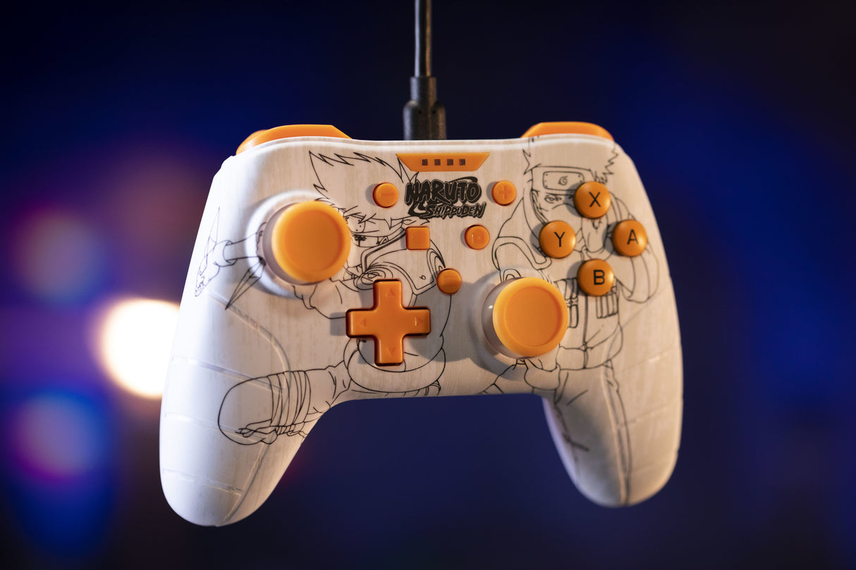 EAN 3328170287432 - Konix Naruto Kakashi Blanco USB Gamepad Nintendo Switch, Nintendo Switch Lite, PC imagen 3