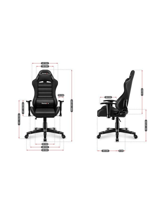 EAN 5903796010244 - Huzaro Ranger 6.0 Black Silla para videojuegos universal Asiento (de seguridad) de butaca Negro imagen 16