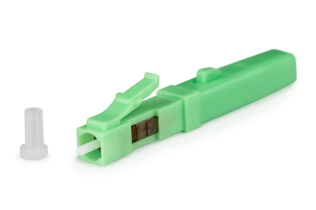 Conector Rápido De Fibra Óptica Digitus Lc/Apc Conector De Campo Verde, 10 Piezas Dn-Fc-9101-Apc