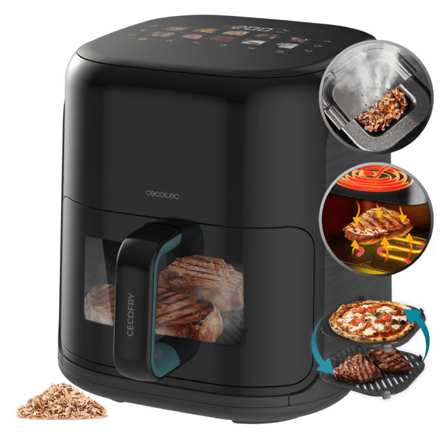 Freidora Cecotec 102085 Cecofry&Grill Smokin