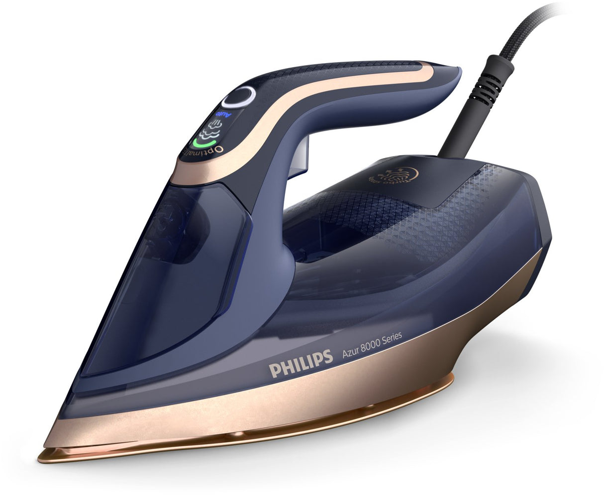 EAN 8720389004681 - Philips DST8050/20 plancha Plancha a vapor Suela SteamGlide Elite 3000 W Azul imagen 1
