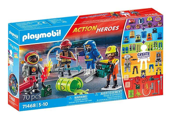 Figuras Playmobil 71468 Mis Bomberos