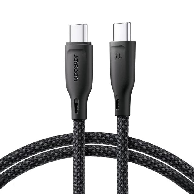 Joyroom Sa34-Cc3 1m 60w Usb Tipo C A Tipo C Negro - Cable De Carga