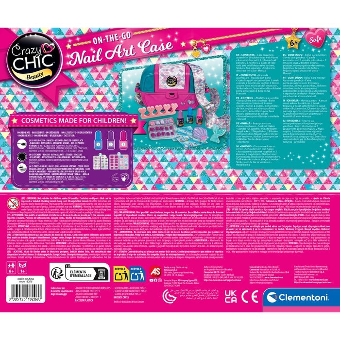 Nail Art Case Crazy Chic