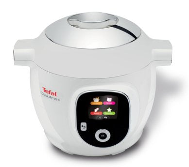 EAN 3045386381869 - Tefal CY851130 olla multi-cocción 6 L Cromo, Blanco imagen 2