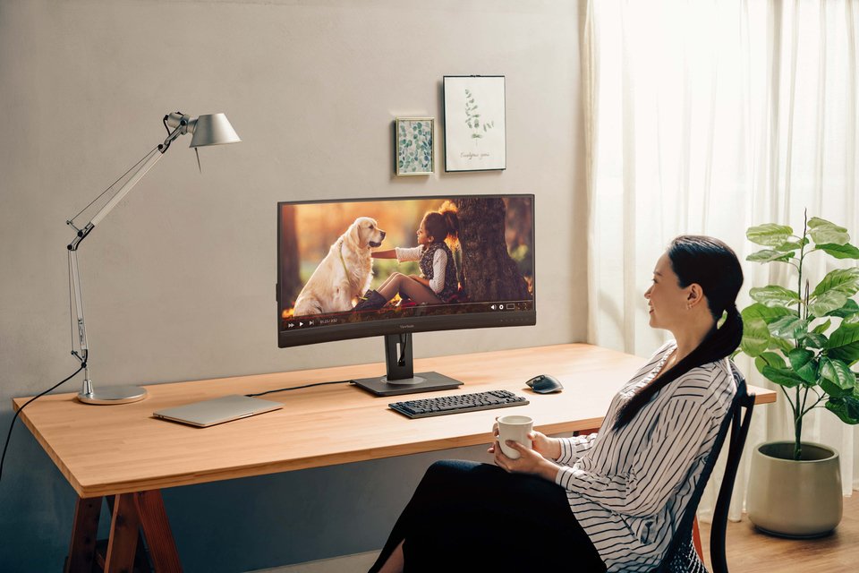 EAN 0766907018592 - Viewsonic VG3456C pantalla para PC 86,4 cm (34") 3440 x 1440 Pixeles UltraWide Quad HD LED Negro imagen 11