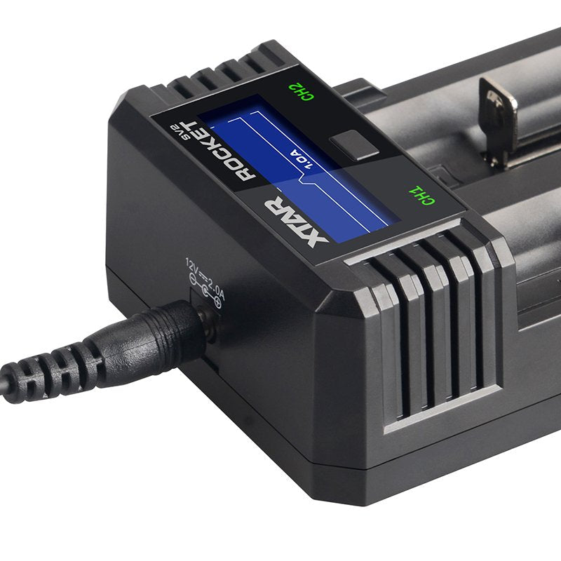 Xtar Cargador Carga Rapida Baterias Ion-Litio/Ni-M