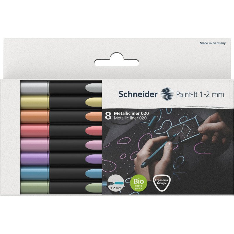 Schneider Schreibgeräte 020 Fineliner 1.0 - 2.0 Mm Multicolor