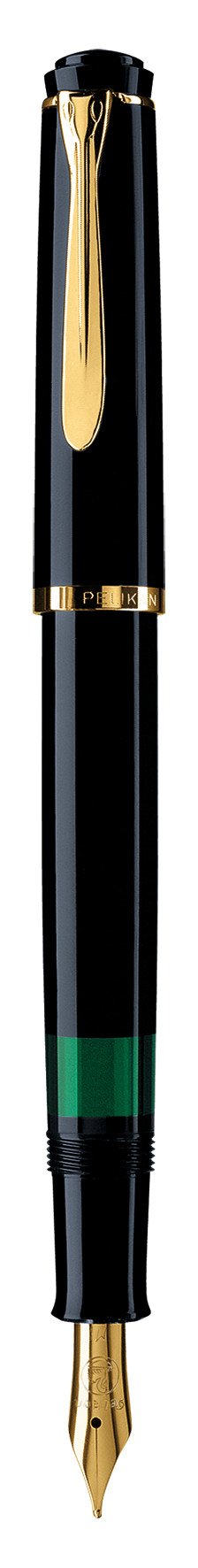 EAN 4012700994004 - Pelikan M200 pluma estilográfica Sistema de llenado integrado Negro, Oro 1 pieza(s) imagen 1