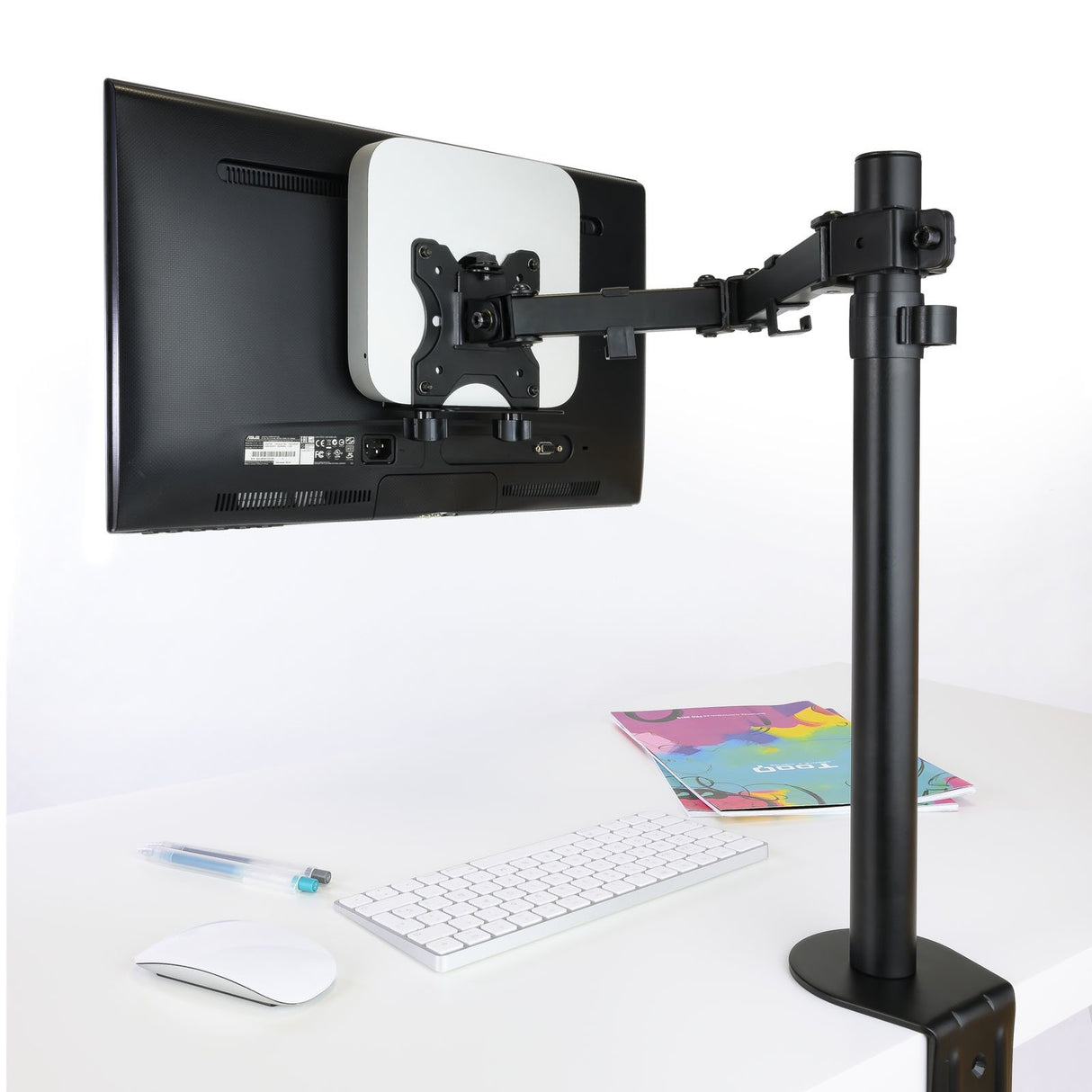 EAN 8433281009578 - TooQ TCCH0001-B soporte y montura para estación de trabajo/PC todo en uno 5 kg Negro imagen 8