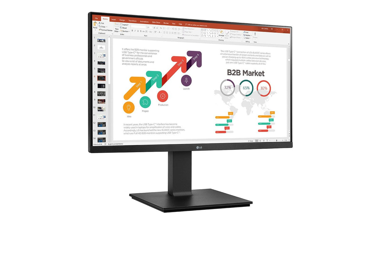 EAN 5715063221549 - LG 24BP45SP-B pantalla para PC 60,5 cm (23.8") 1920 x 1080 Pixeles Full HD LED Negro imagen 3
