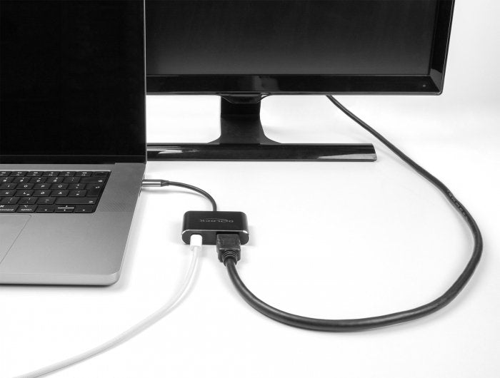 Delock Usb Type-C Adapter Zu Hdmi (Dp Alt Mode) 8k Mit Hdr Und Power Delivery 100 W