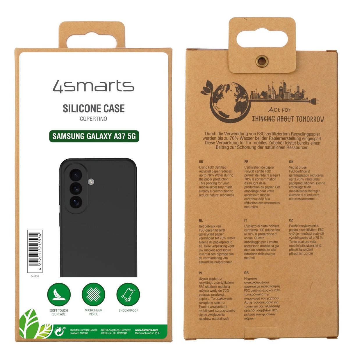 4smarts Funda De Silicona Cupertino Para Samsung Galaxy A37 5g