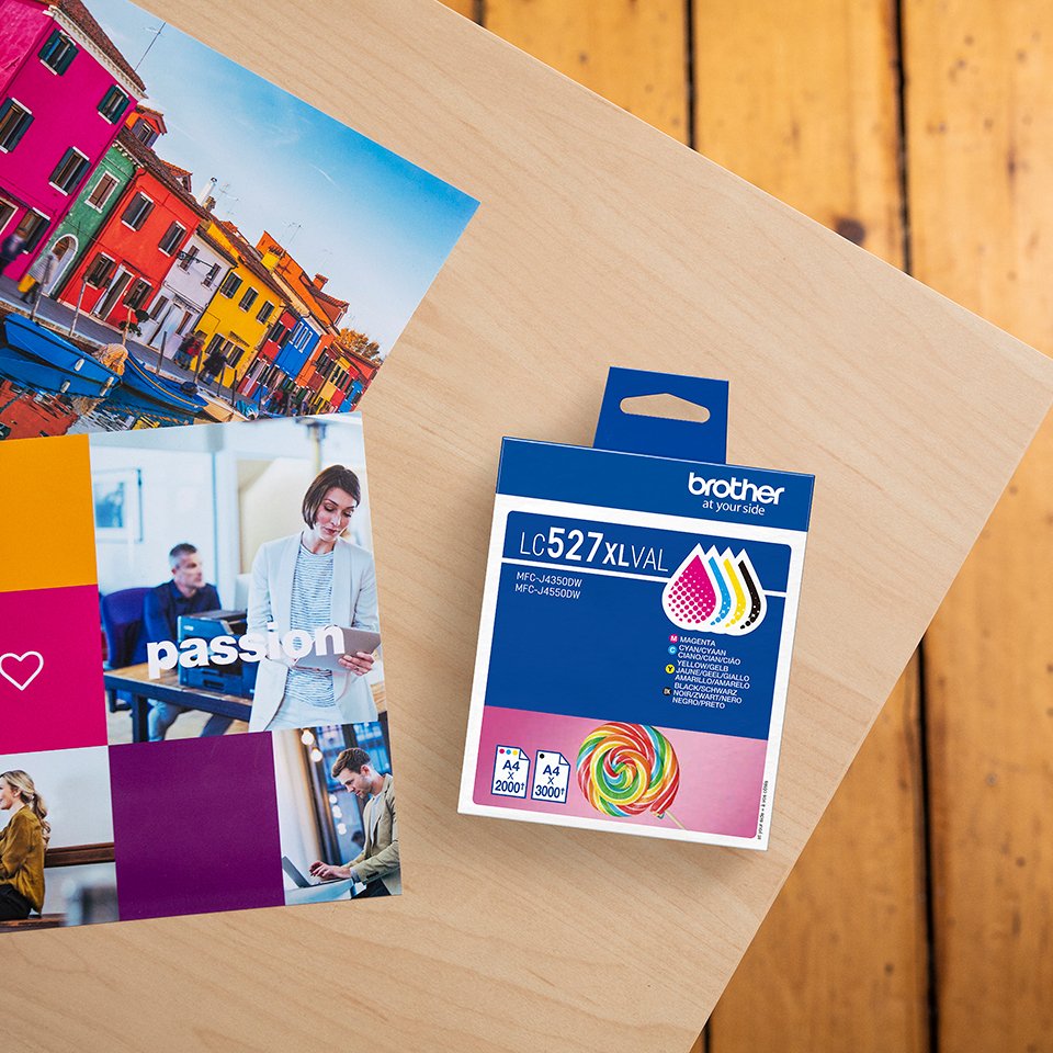 Lc527xlval Value Pack High Yield Cmyk, Up To 1 X 3 000 +