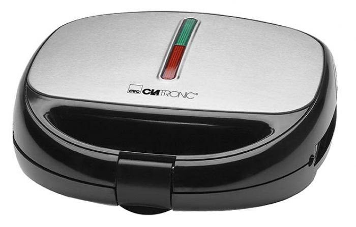 EAN 4006160638059 - Clatronic ST/WA 3670 sandwichera 800 W Negro, Acero inoxidable imagen 5