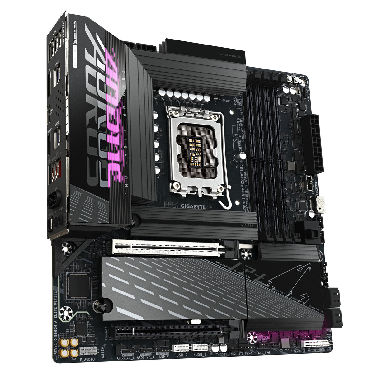 EAN 4719331866877 - GIGABYTE B860M AORUS ELITE WIFI6E Intel B860 LGA 1851 (Socket V1) micro ATX imagen 3