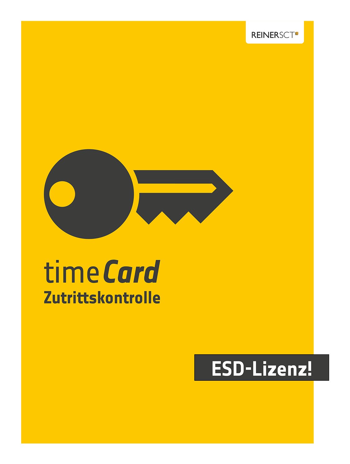Reiner Sct Timecard 10 Zuko 1j.250ma Jahreslizenz Para 250 Mitarbeiter